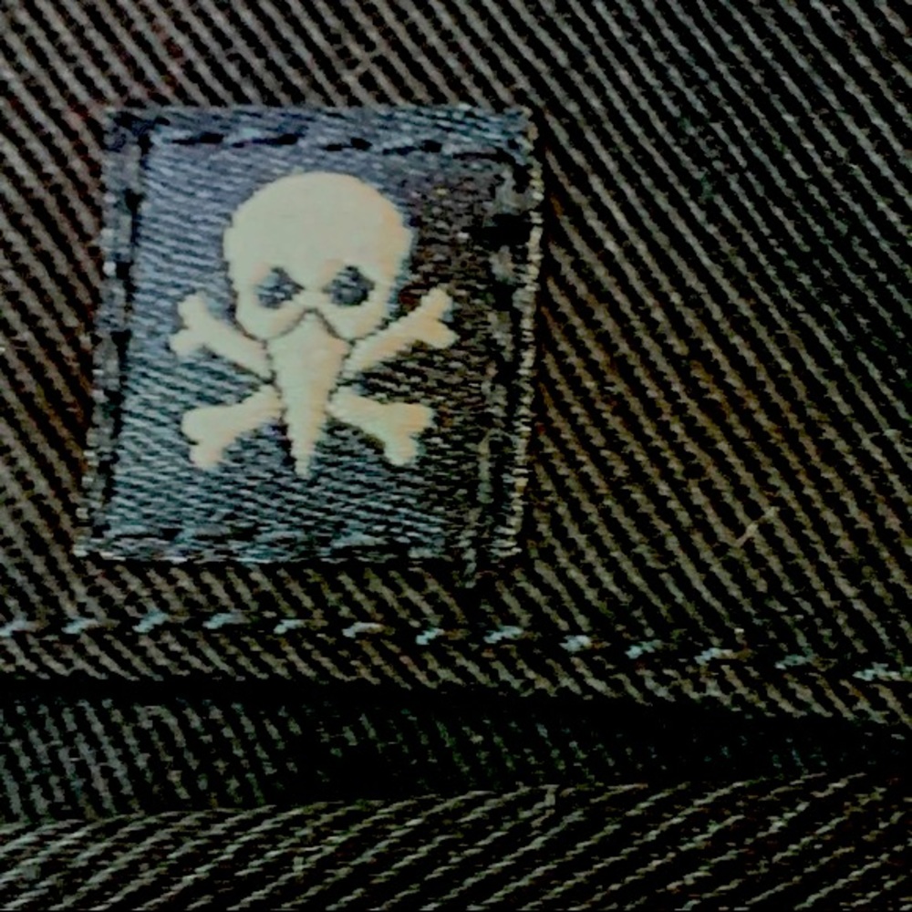 Tony Hawk Black Cotton Flat Front Shorts | 30 - Picture 7 of 9